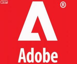 Puzzle Adobe λογότυπο
